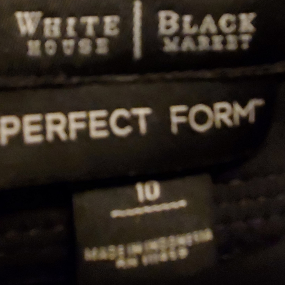 White House Black Market black Pencil Skirt - Picture 2 of 3
